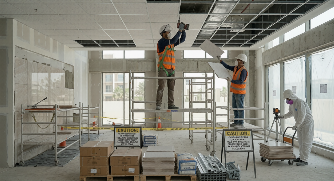 false ceiling works